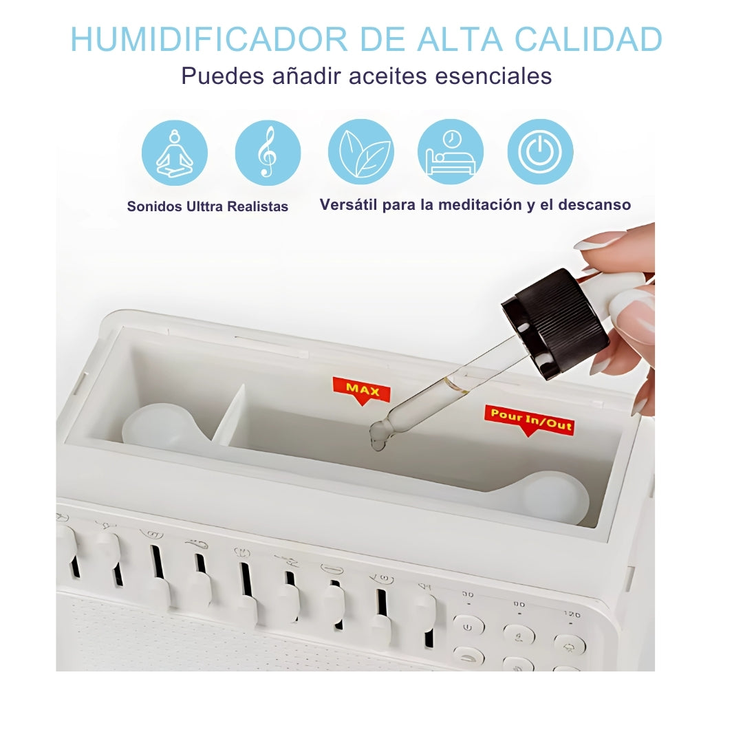 Humidificador con Ruido Blanco
