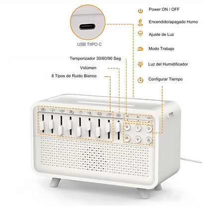Humidificador con Ruido Blanco